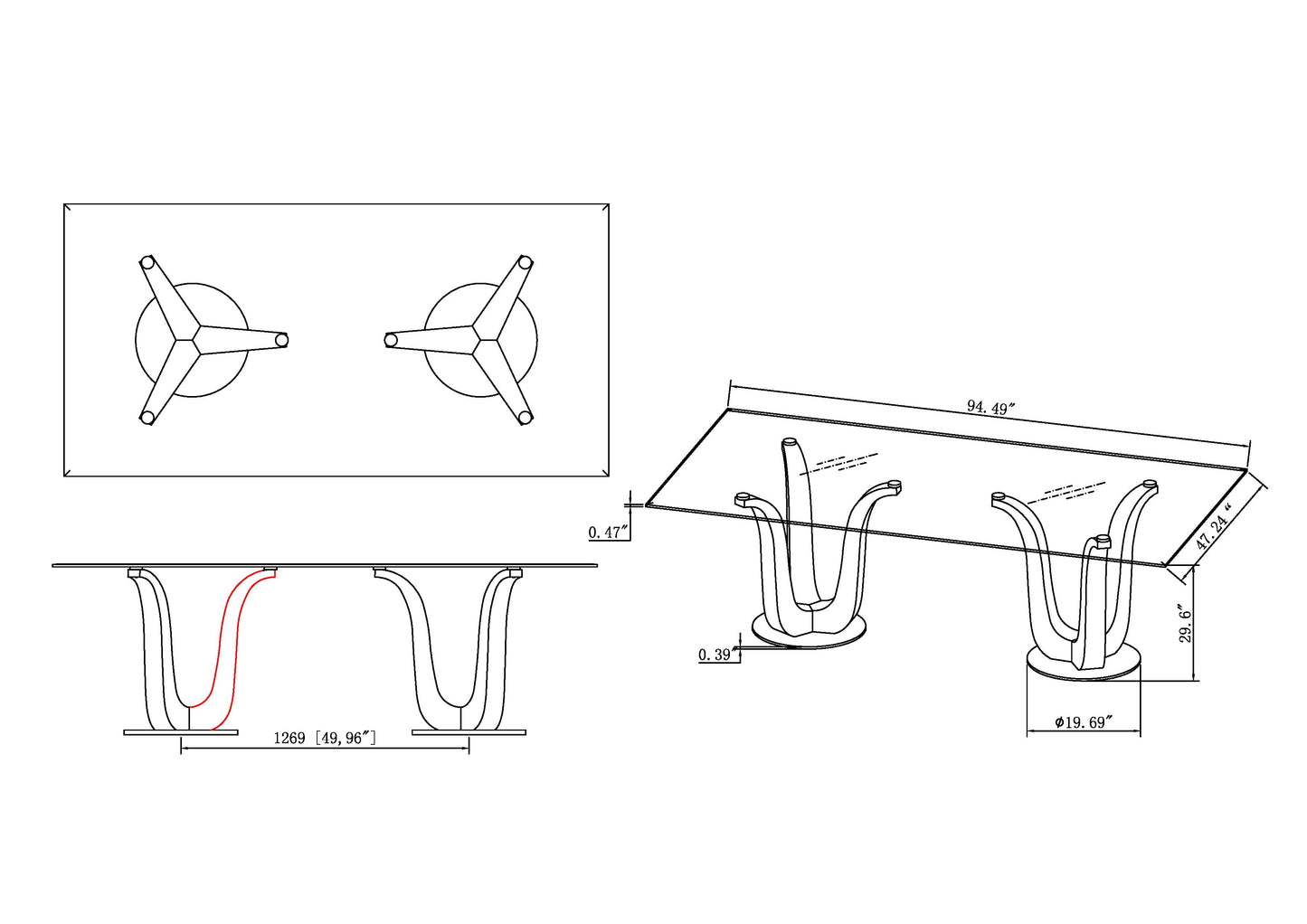 Aiden Dining Table