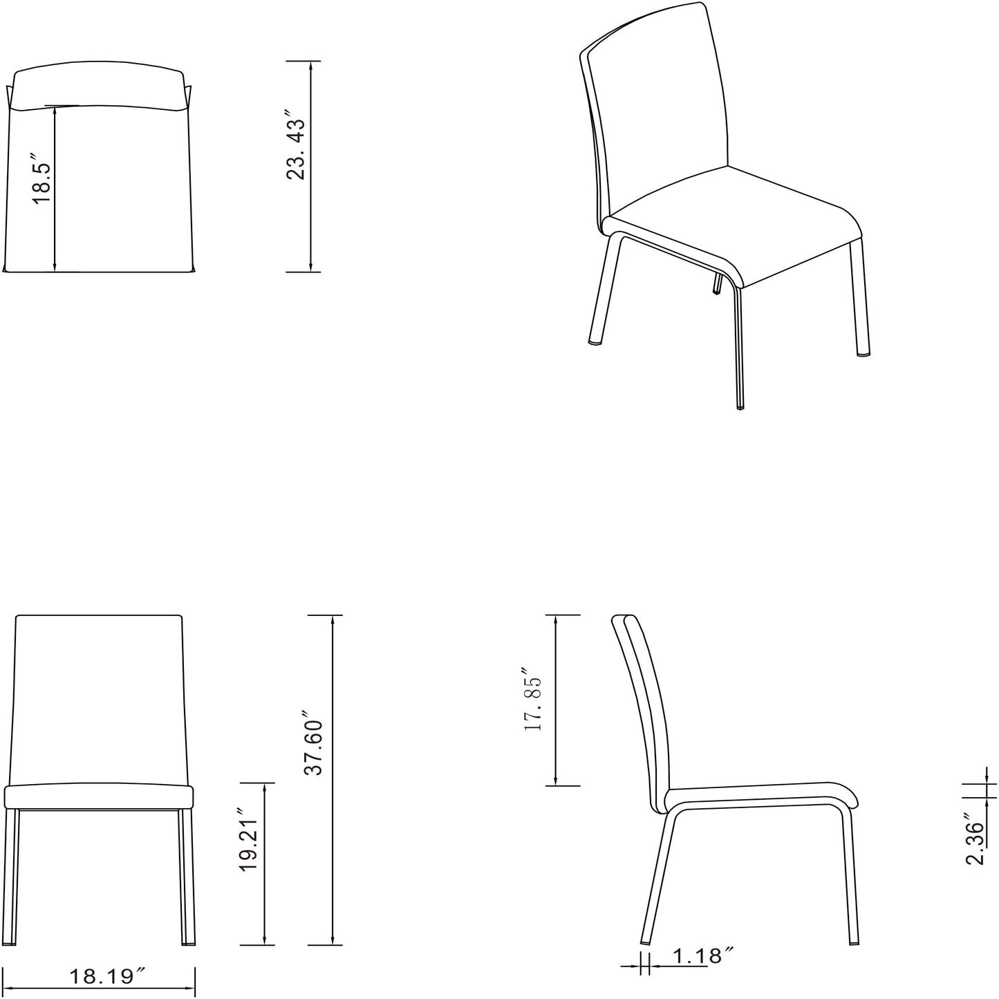 Aria Chair (Set of 4)