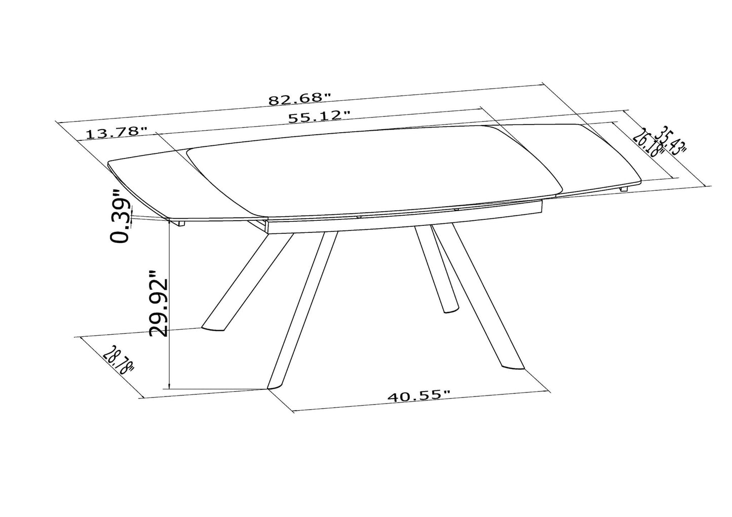 Amarillo Dining Table