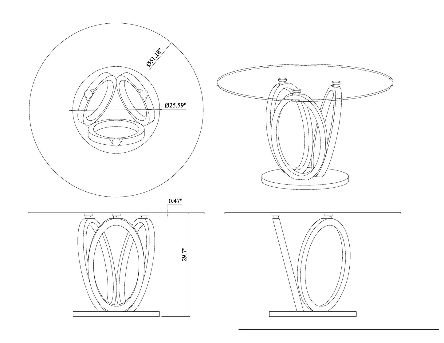 Elijah Dining Table