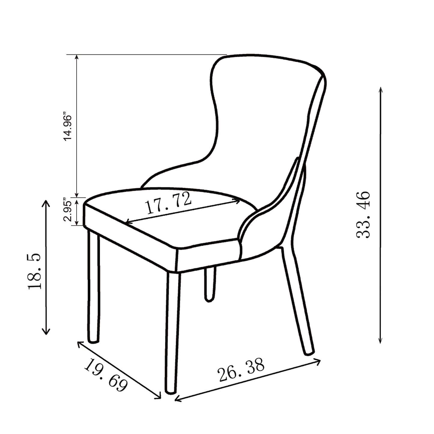 Elijah Chair (Set of 2)